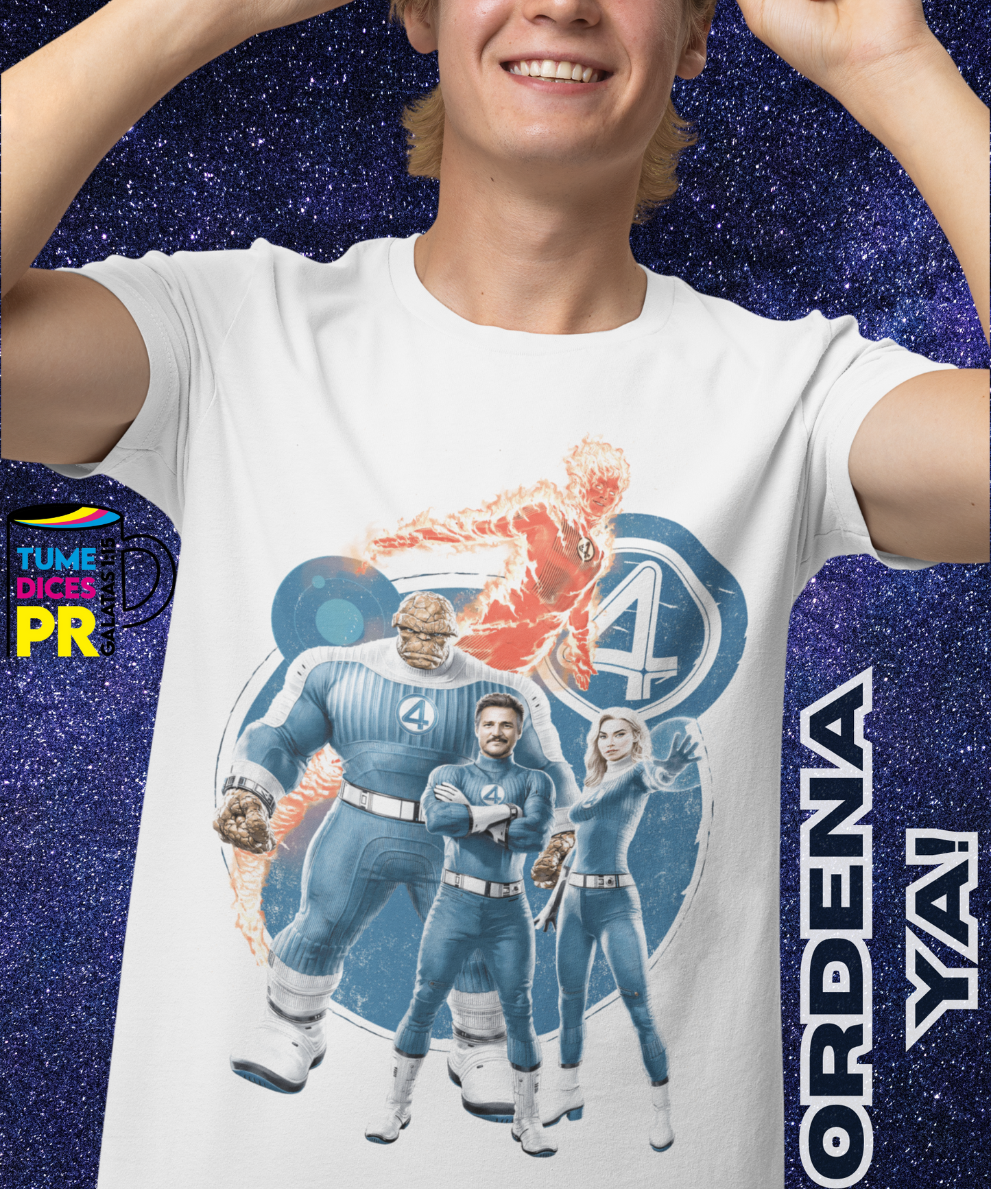 Camiseta 4 Fantasticos