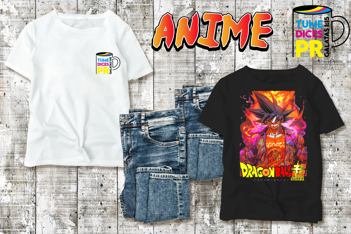 Camiseta ANIME