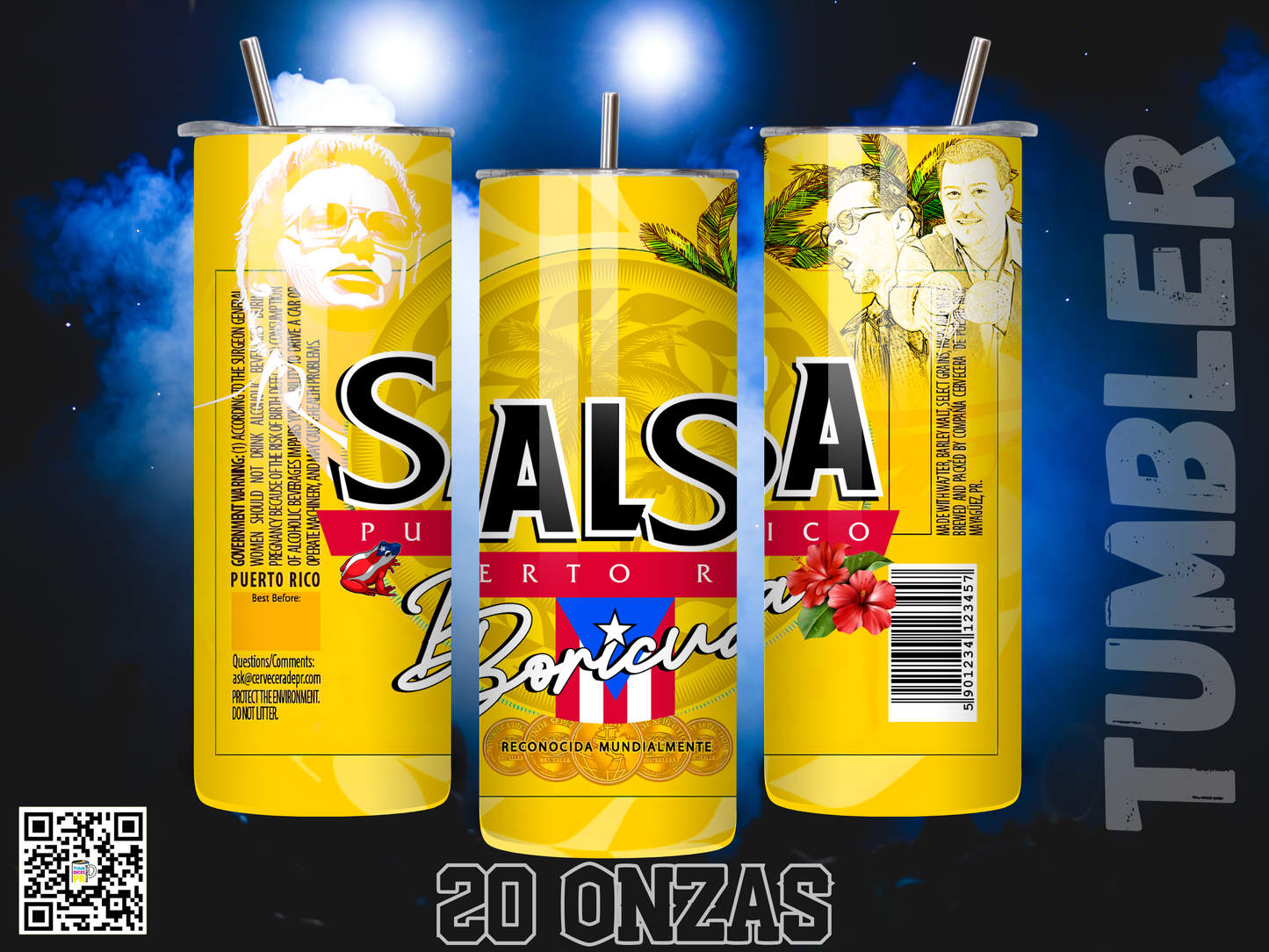 SALSEROS Skinny Tumbler