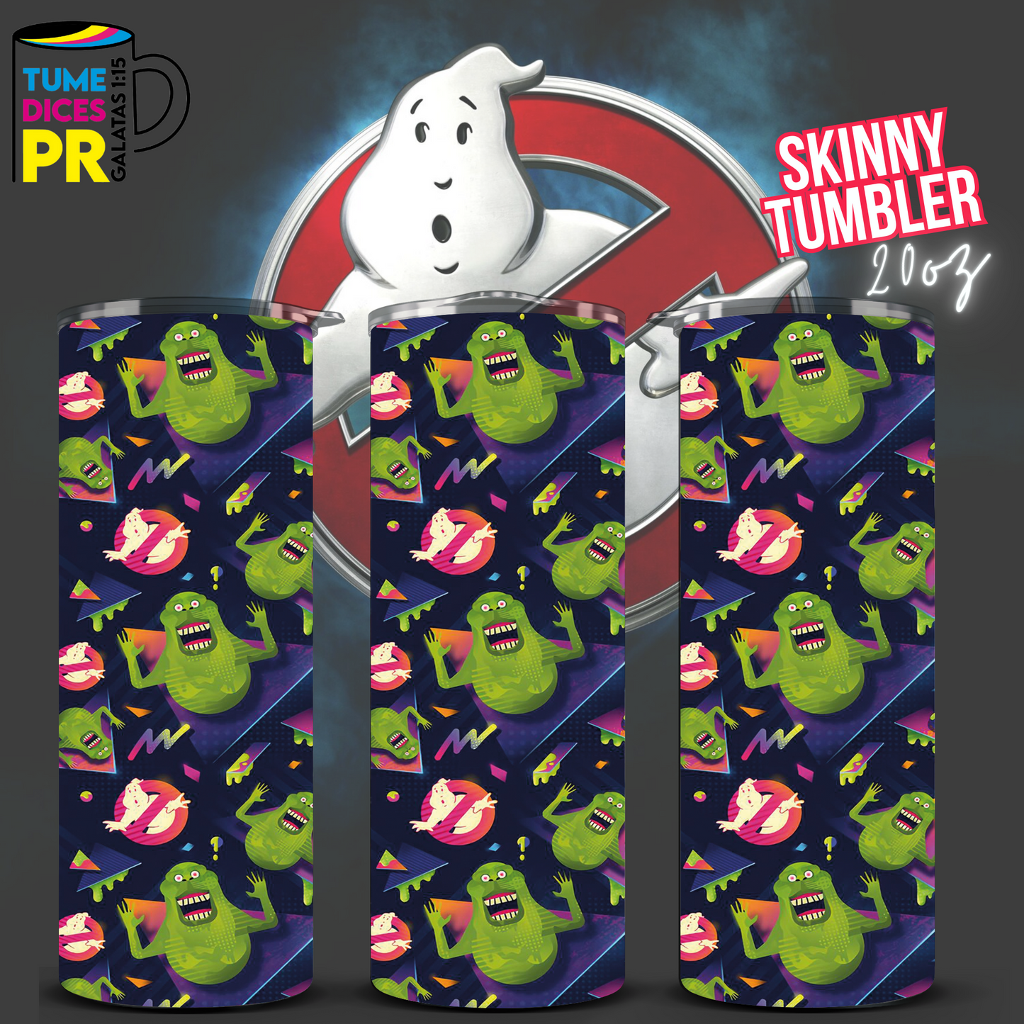 GHOSTBUSTERS Skinny Tumbler