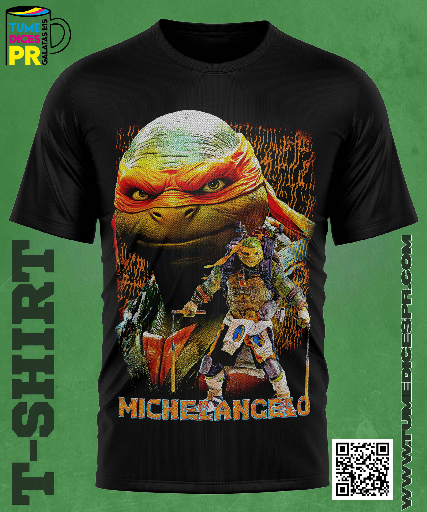 Camiseta NINJA TURTLES