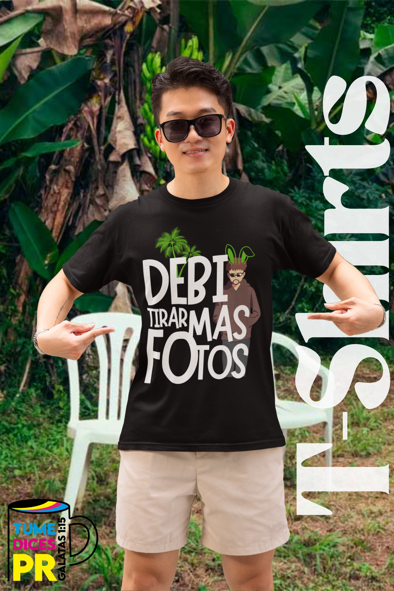 Camiseta BAD BUNNY DTMF 3