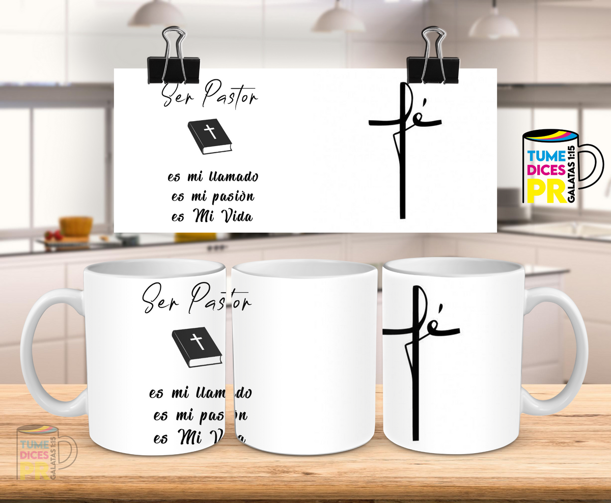 Taza Mensajes Cristianos 11 oz | Cerámica sublimada | Personalizable