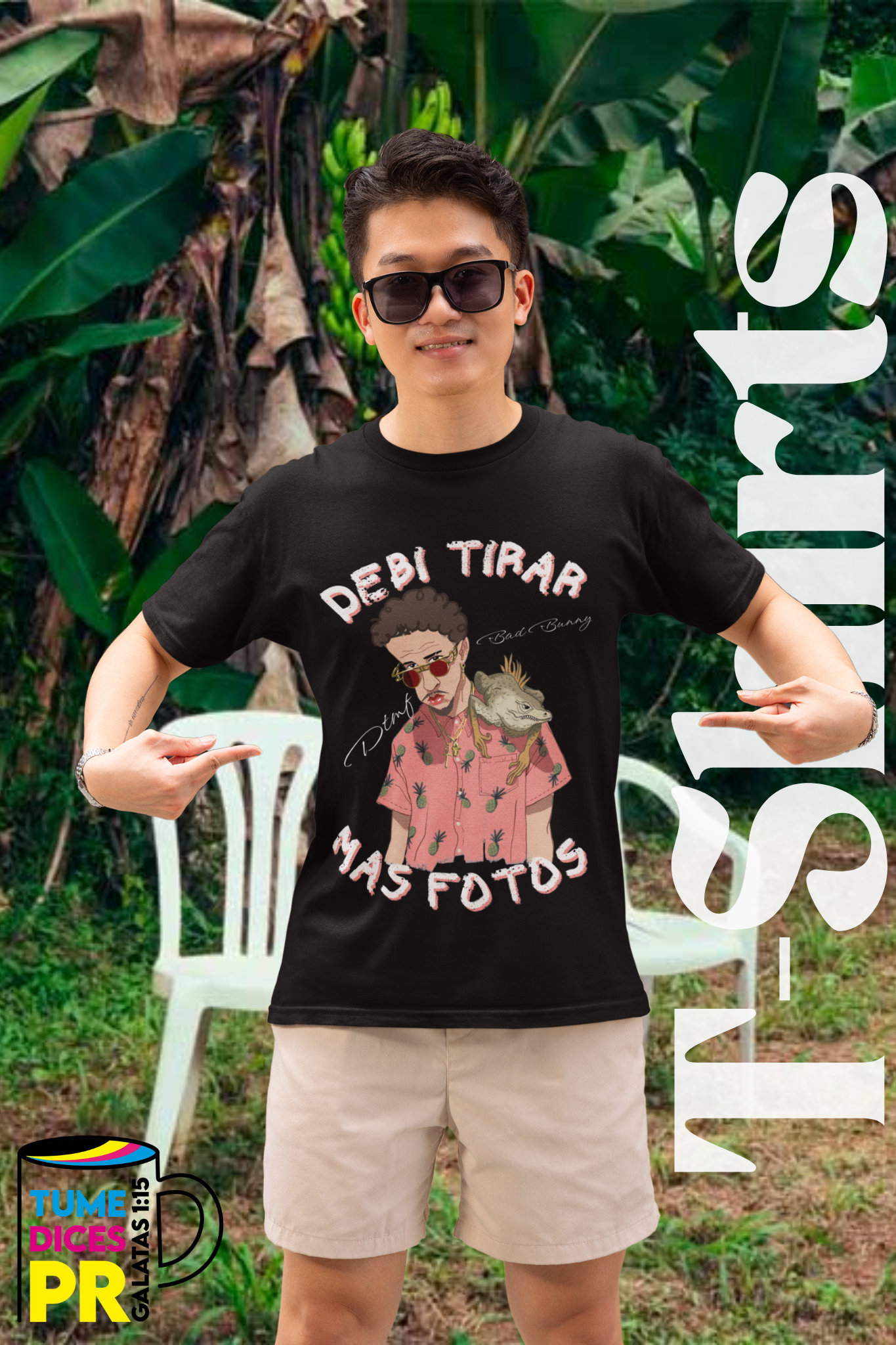 Camiseta BAD BUNNY DTMF 3