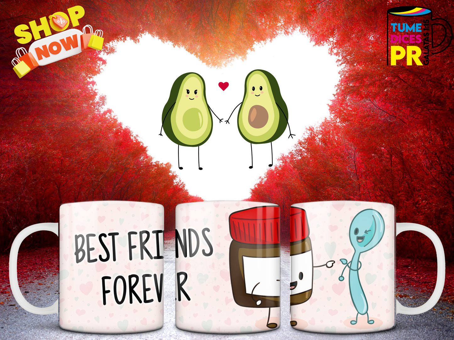 Taza AMOR Y AMISTAD 5