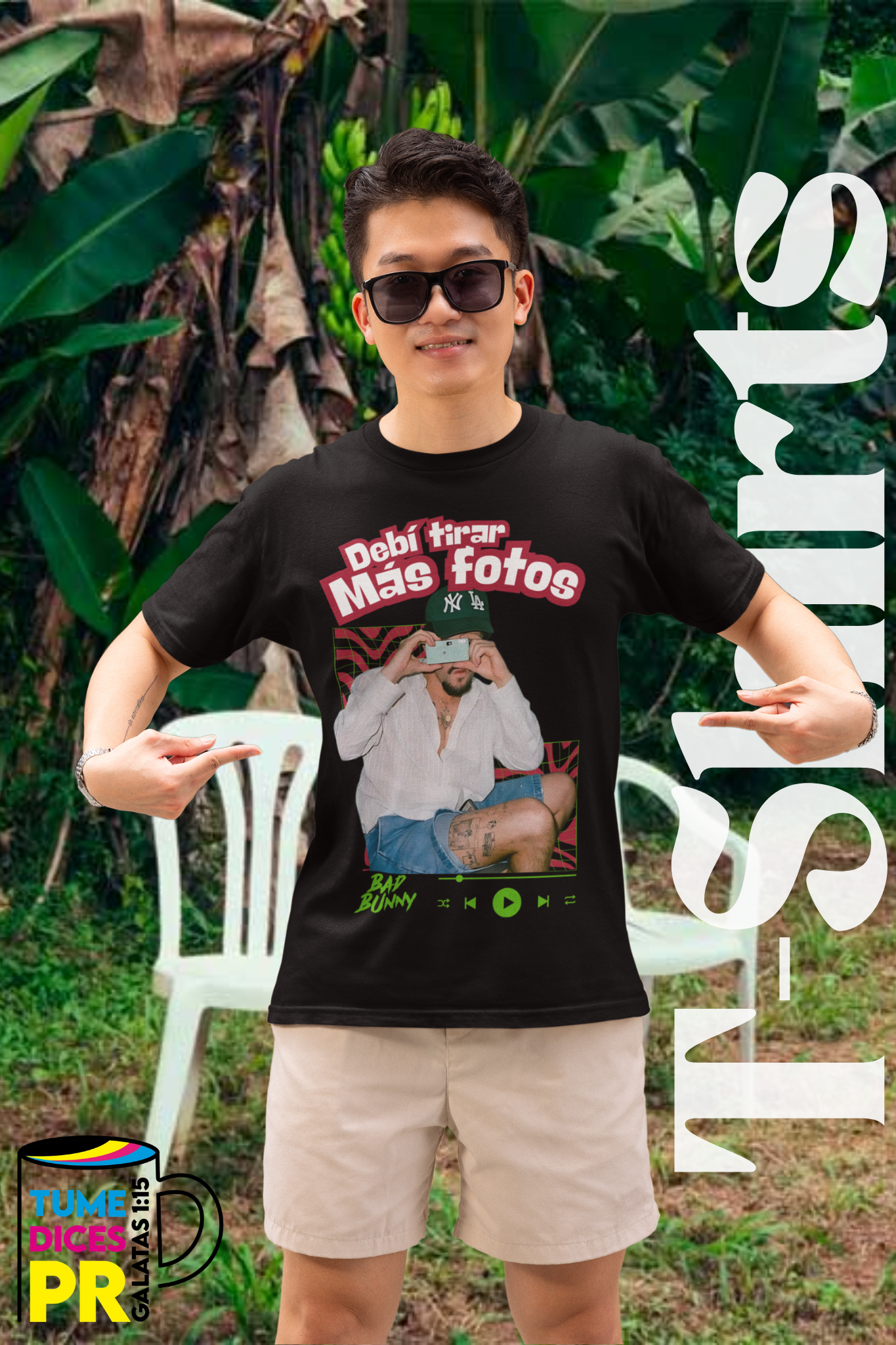 Camiseta BAD BUNNY DTMF 3