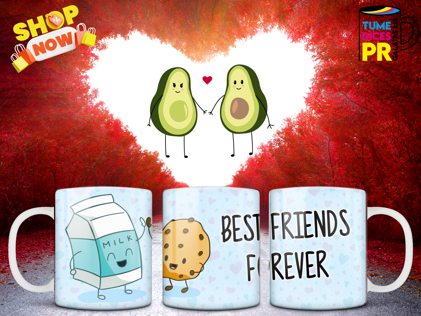 Taza AMOR Y AMISTAD 4