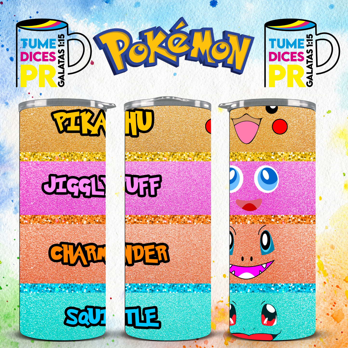 POKEMON Skinny Tumbler 2
