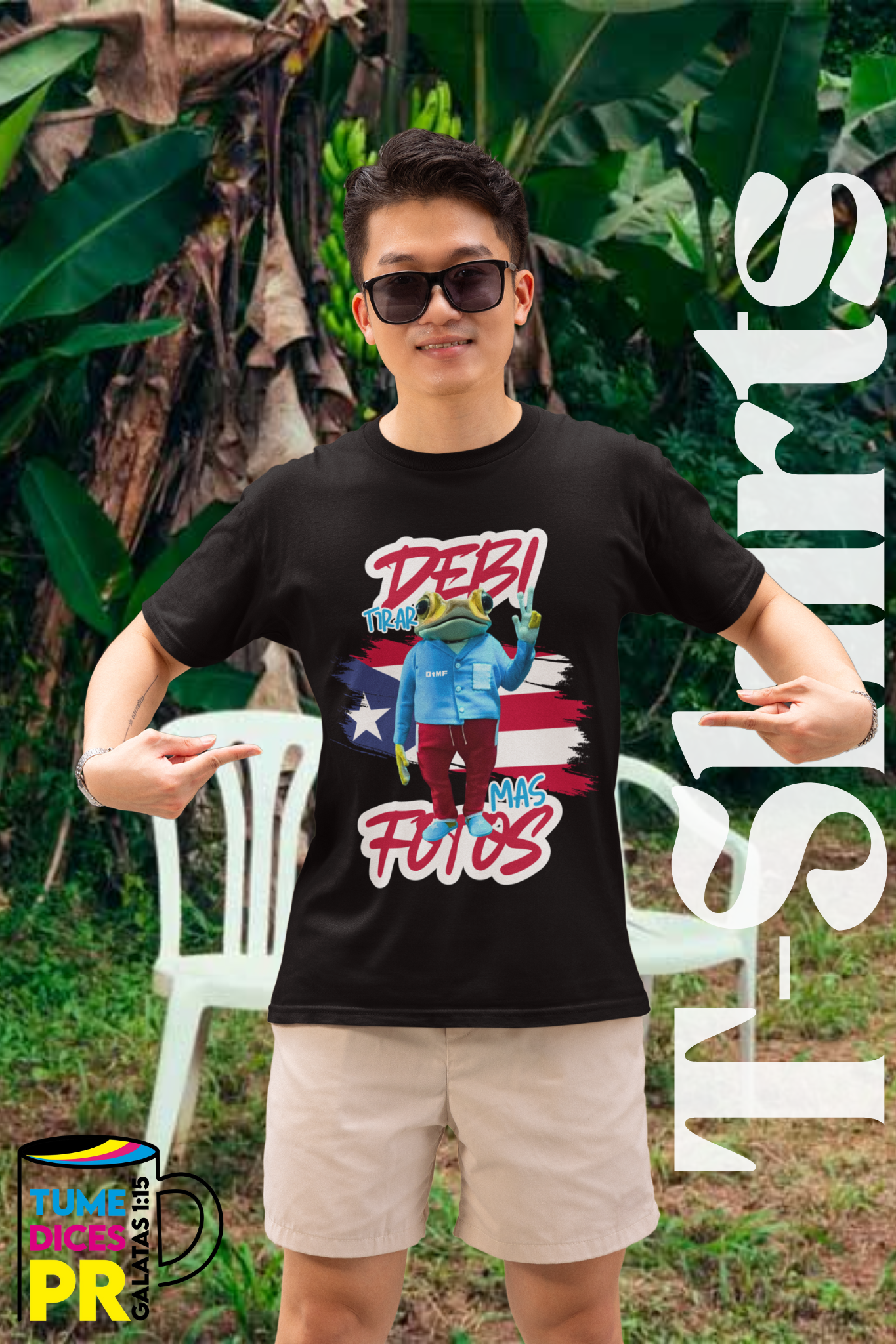 Camiseta BAD BUNNY DTMF 3