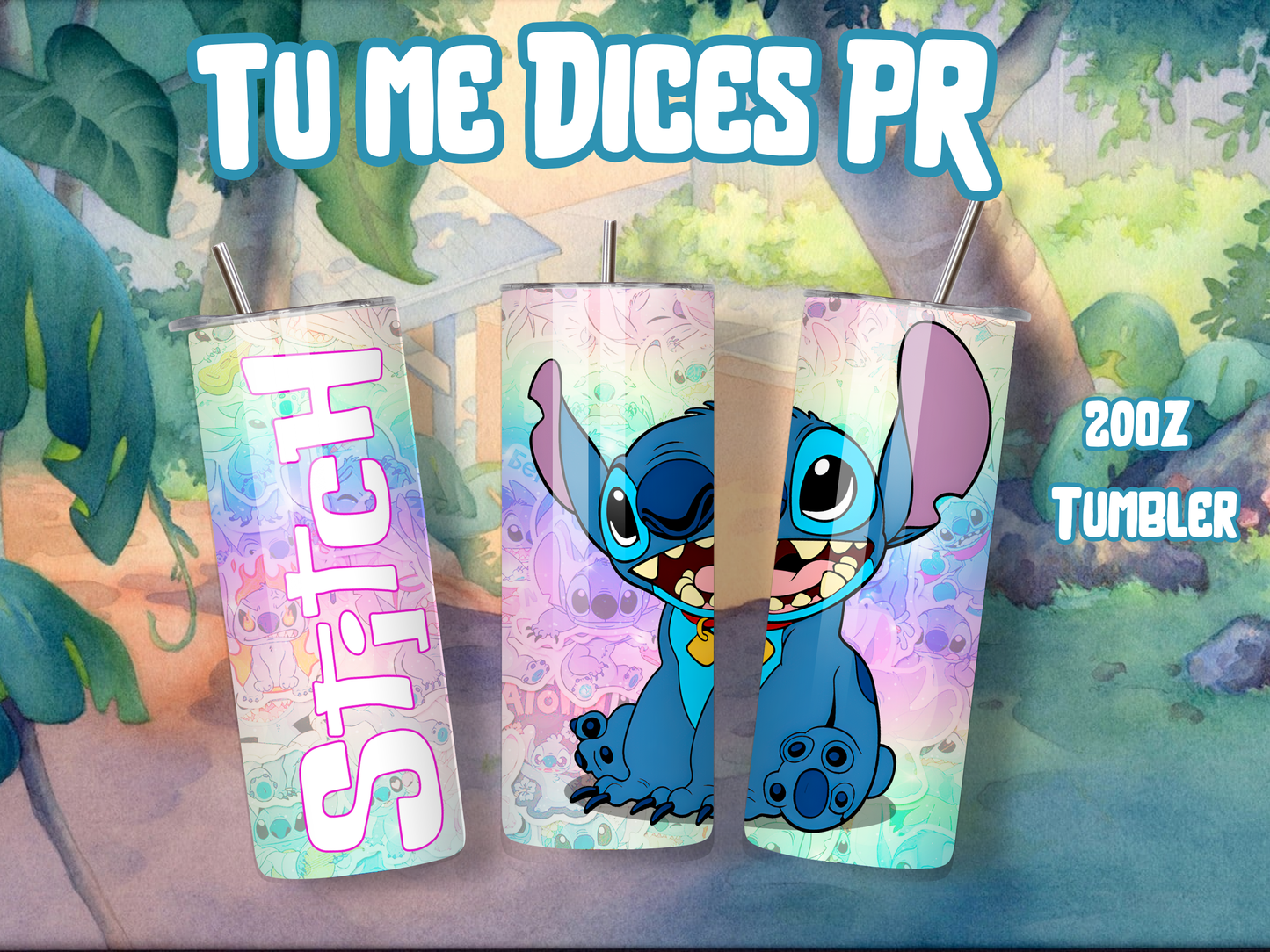 LILO & STITCH 2 Skinny Tumbler