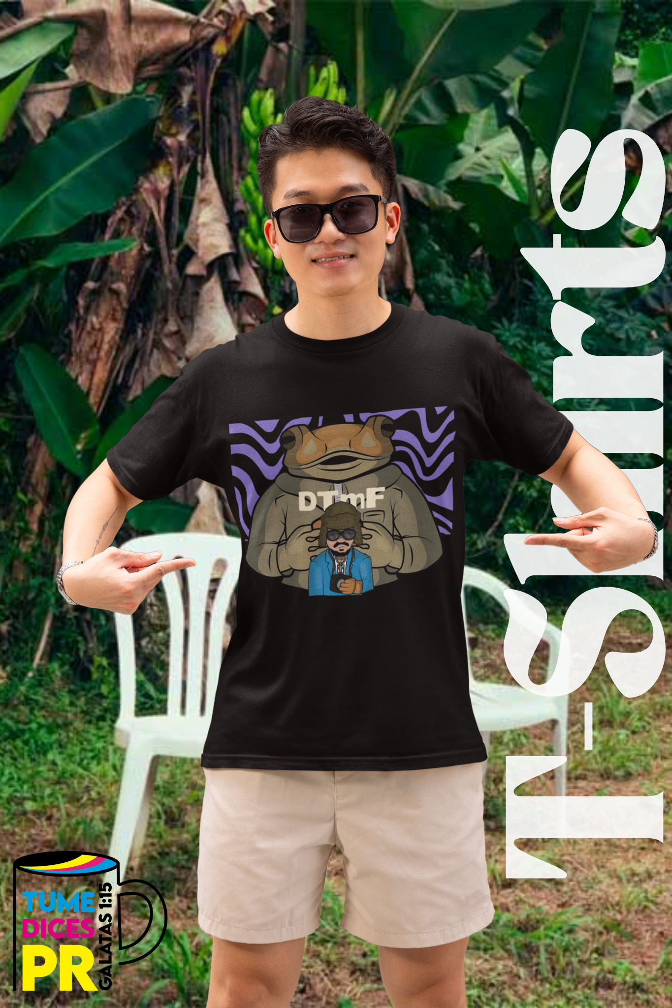 Camiseta BAD BUNNY DTMF 3