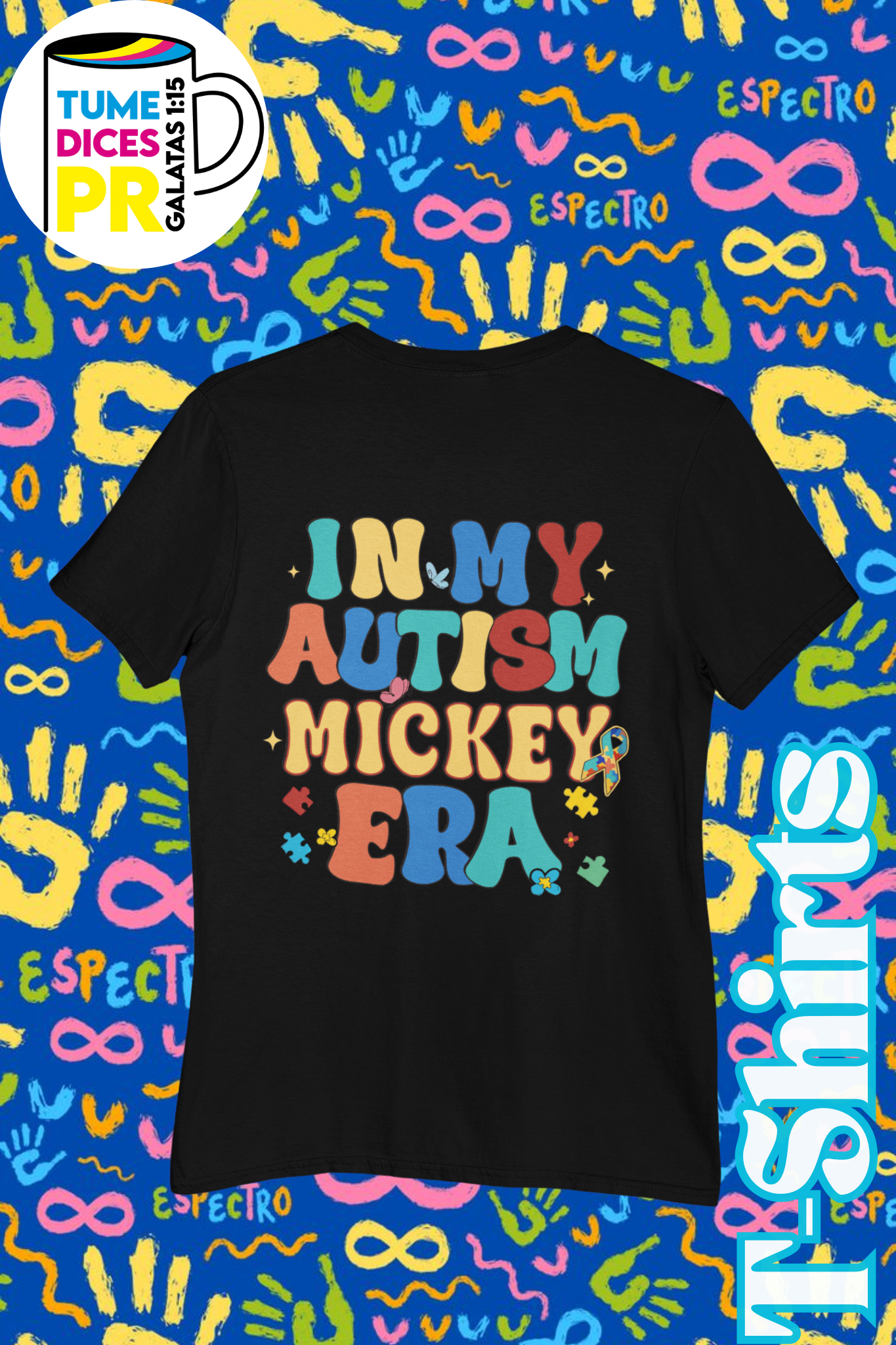 Camiseta AUTISMO 3