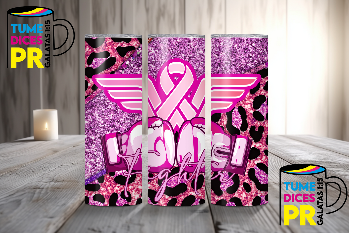 CANCER Skinny Tumbler