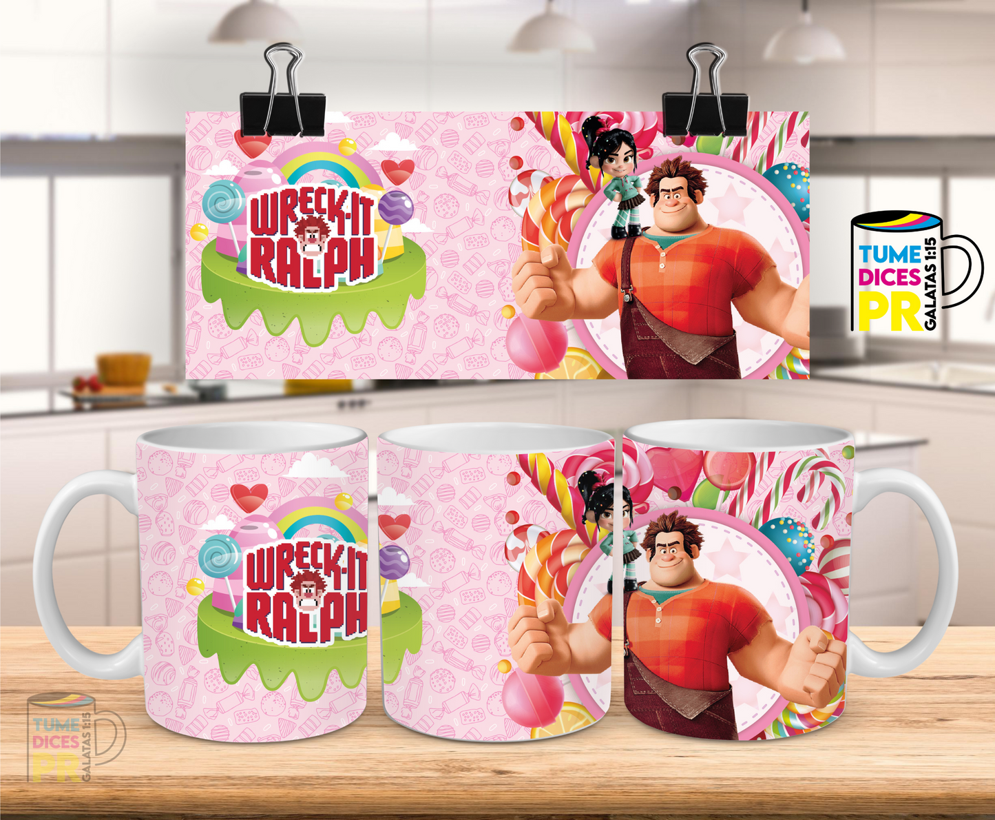 Taza Wreck-it Ralph