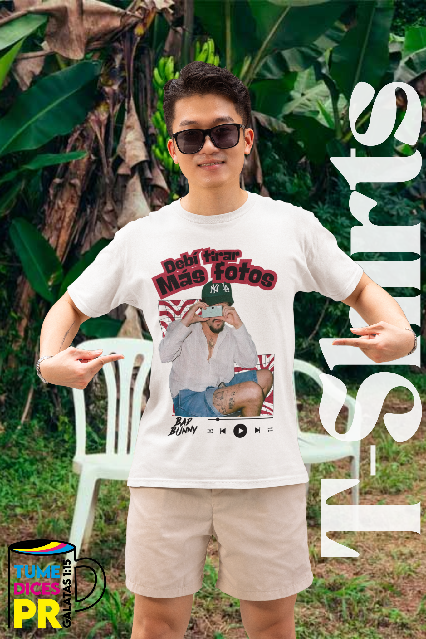 Camiseta BAD BUNNY DTMF