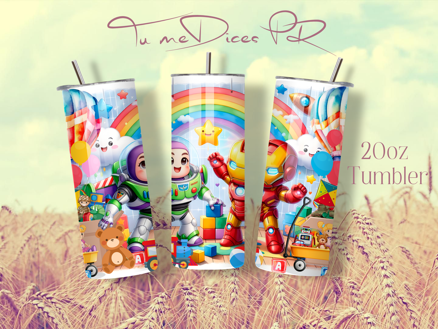 AUTISMO Skinny Tumbler