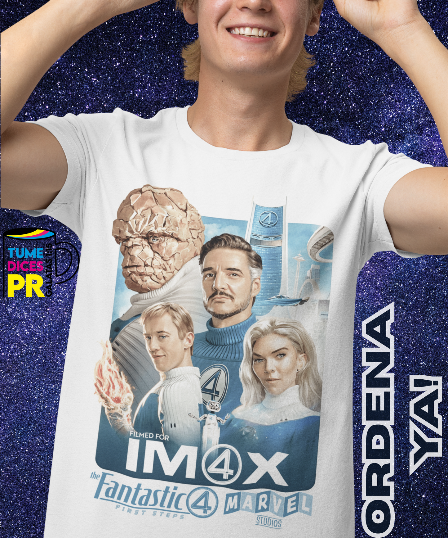 Camiseta 4 Fantasticos