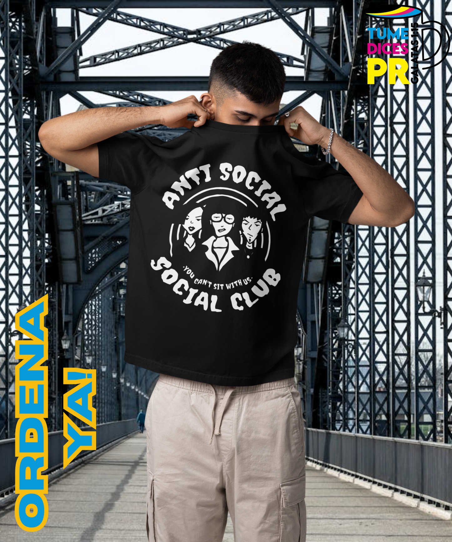 Camiseta ANTISOCIAL