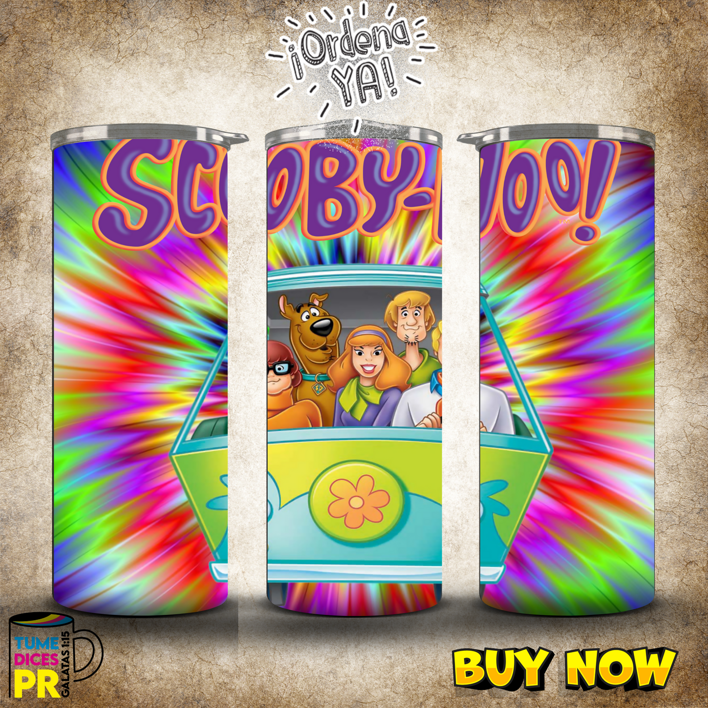 SCOOBY DOO Skinny Tumbler
