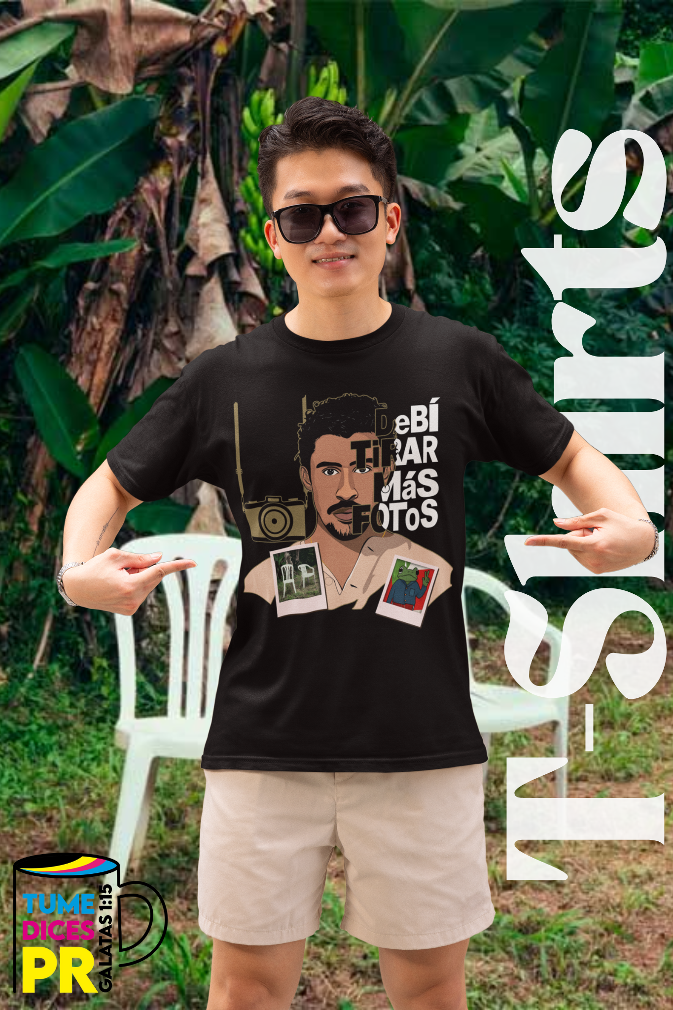 Camiseta BAD BUNNY DTMF 3