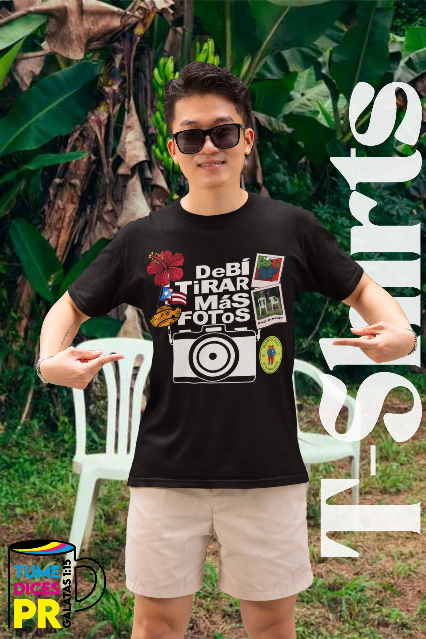 Camiseta BAD BUNNY DTMF 3