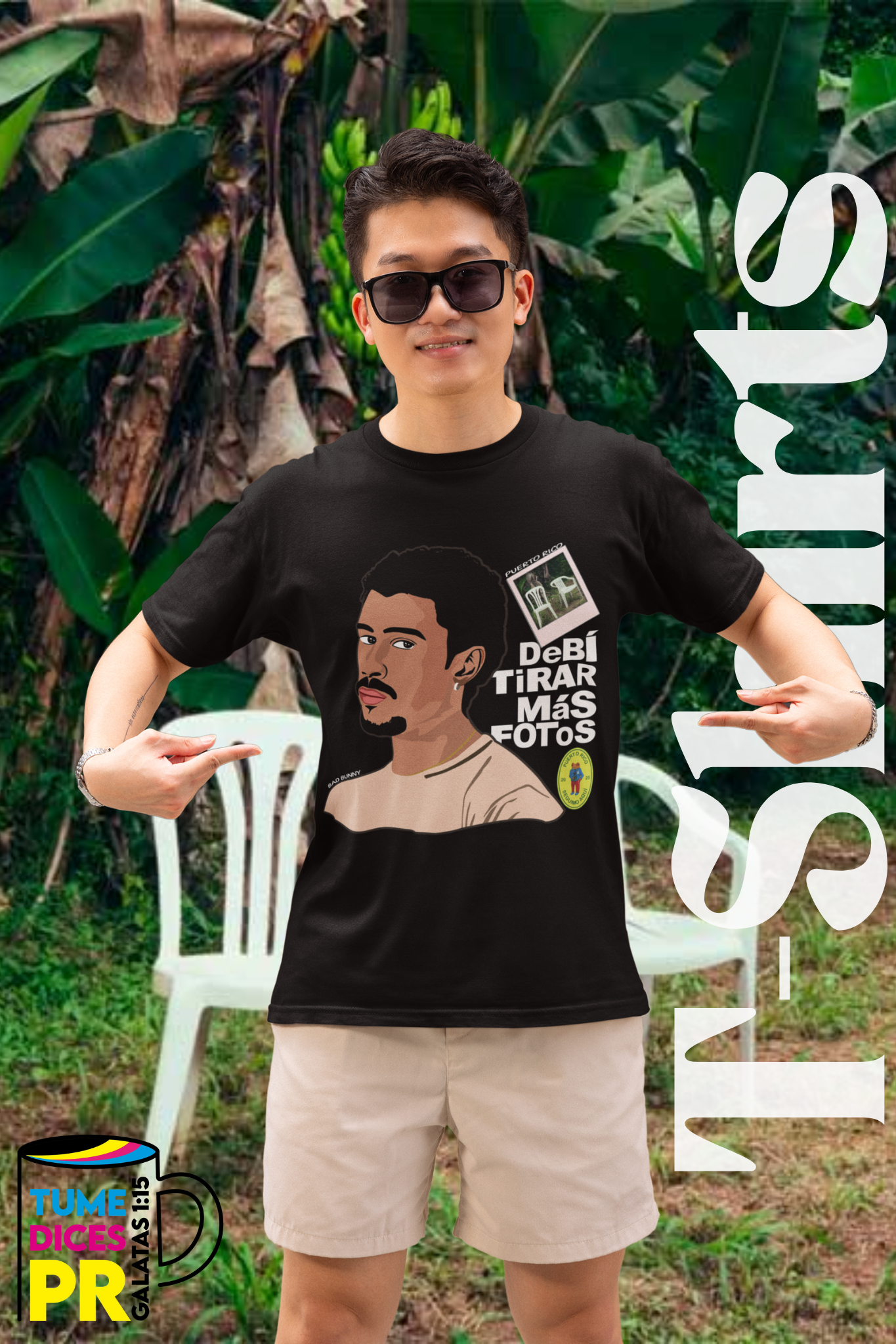 Camiseta BAD BUNNY DTMF 3