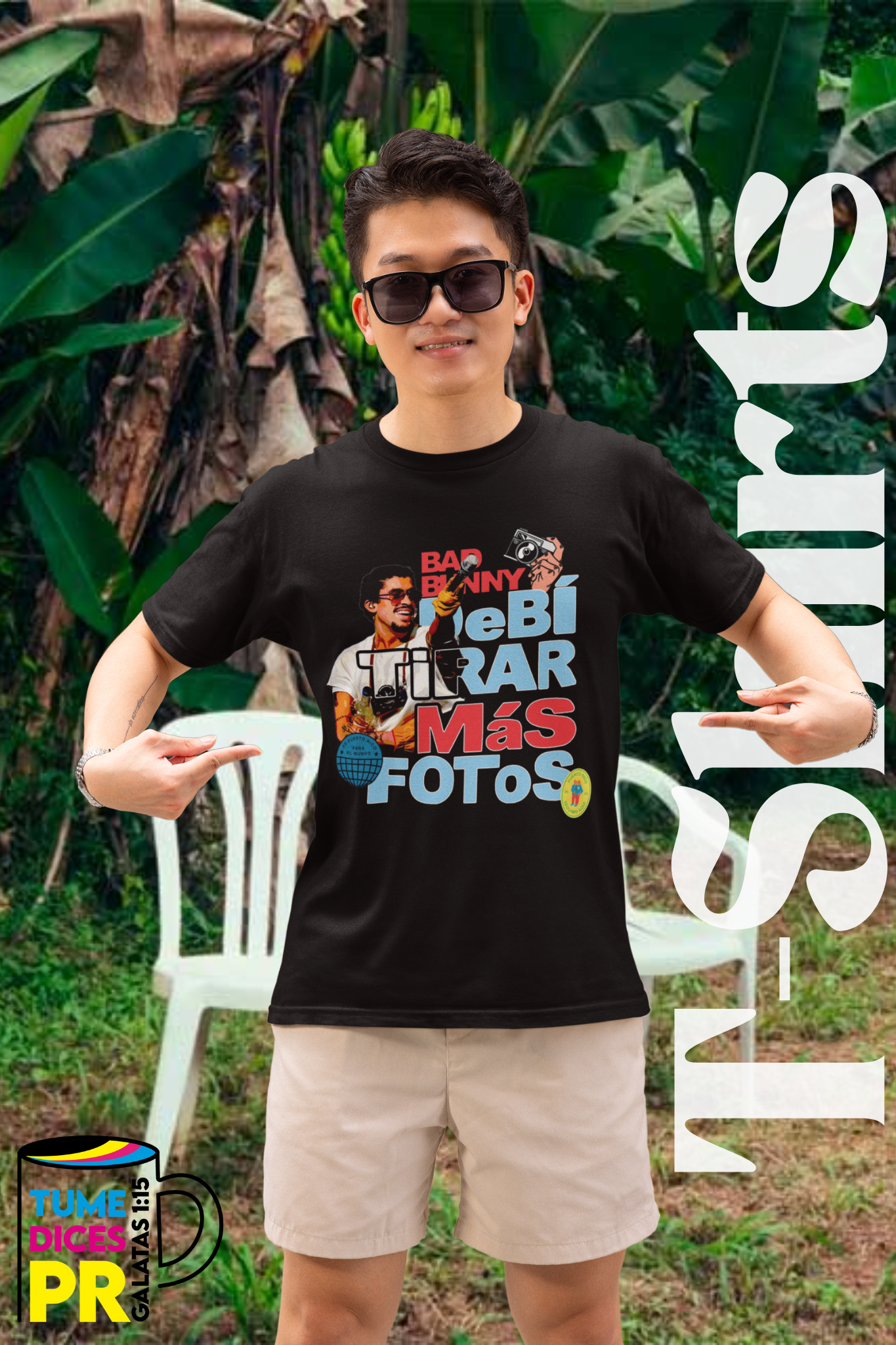 Camiseta BAD BUNNY DTMF 3