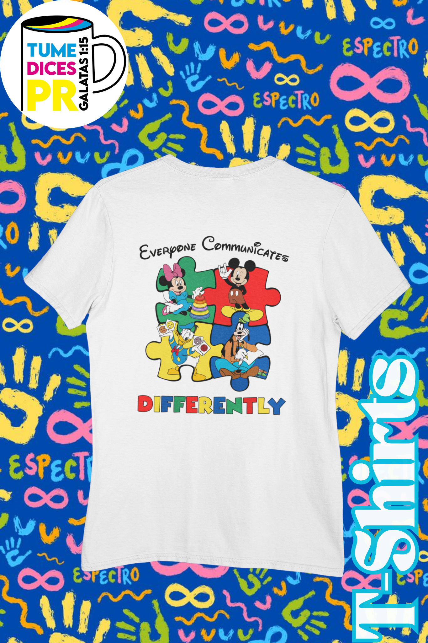 Camiseta AUTISMO 3