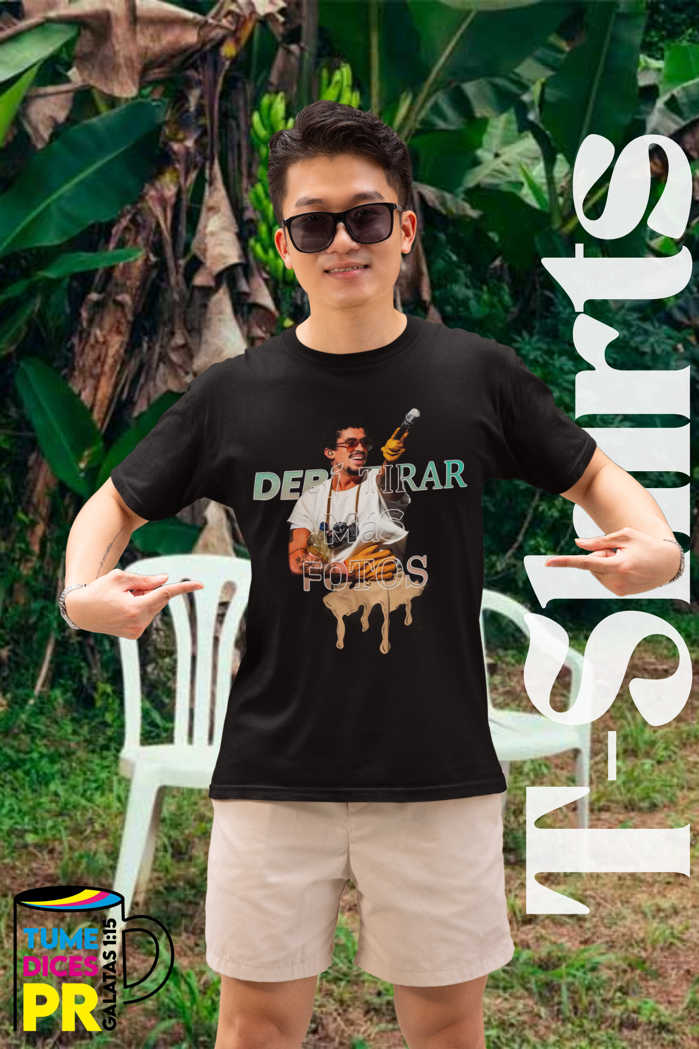 Camiseta BAD BUNNY DTMF 3