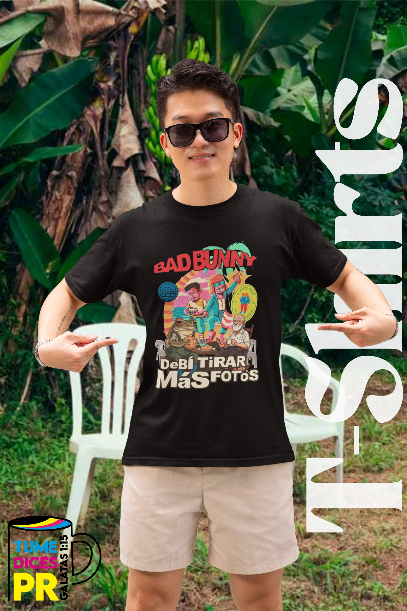Camiseta BAD BUNNY DTMF 3