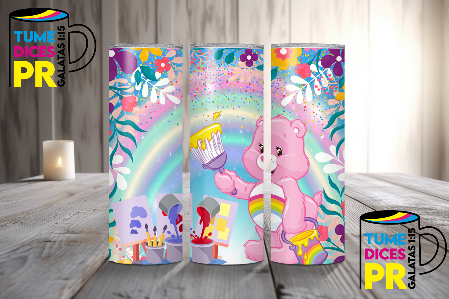 CARE BEARS Skinny Tumbler
