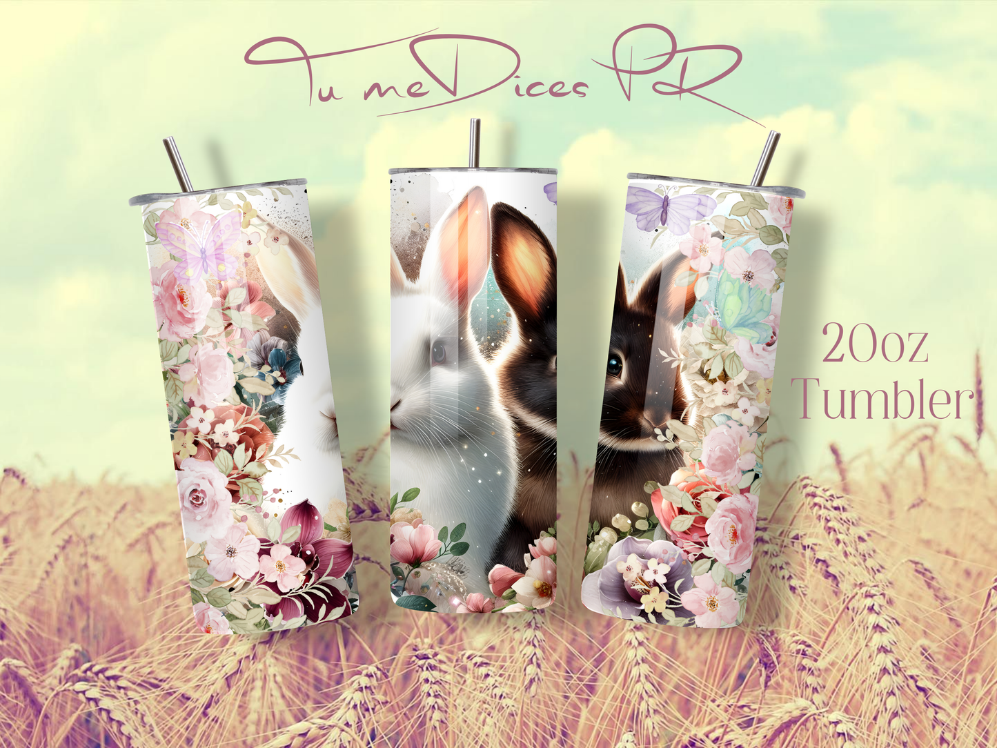 Animales Random Skinny Tumbler
