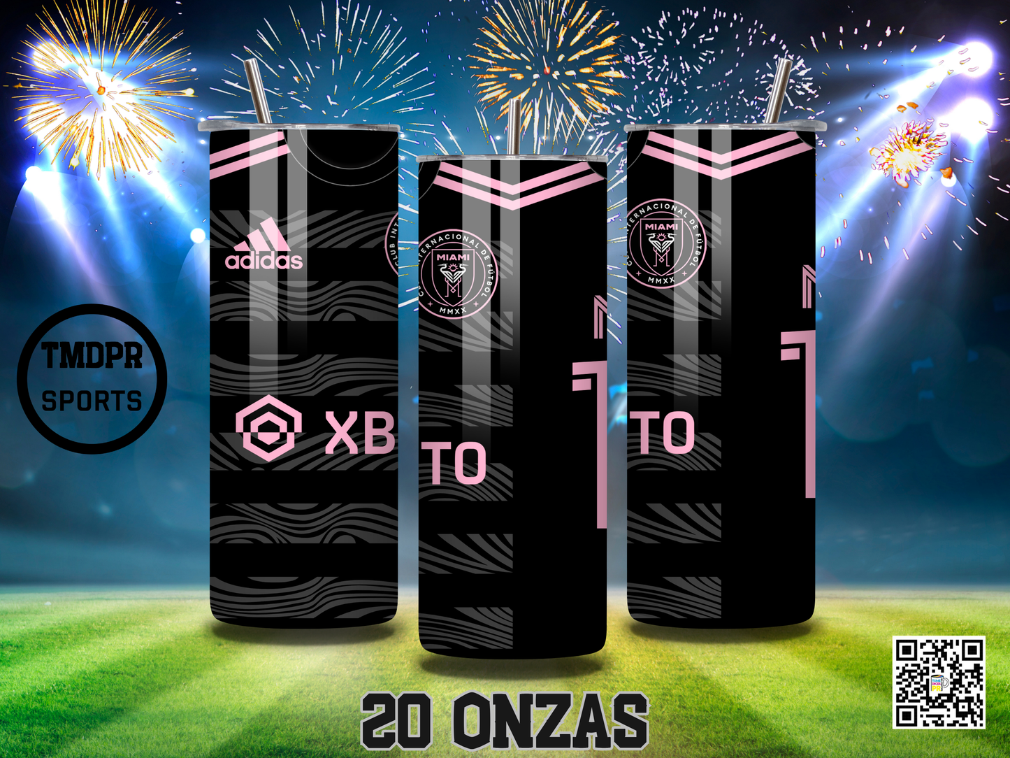 MESSI Skinny Tumbler