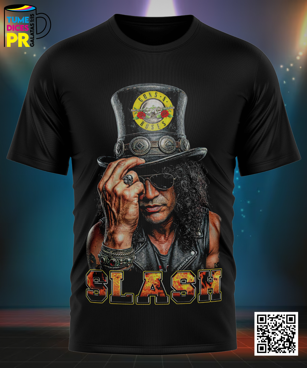 Camiseta SLASH | Algodón y poliéster | Tallas S–XL