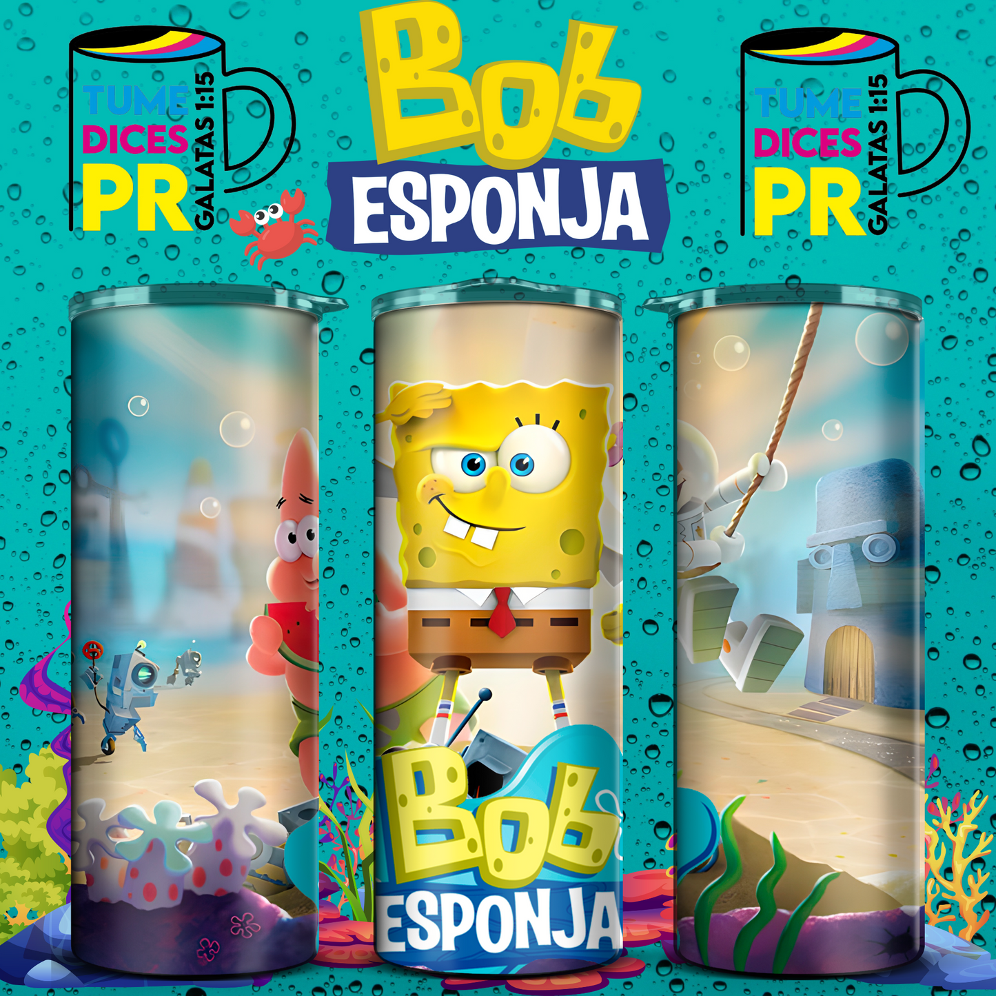 BOB ESPONJA Skinny Tumbler
