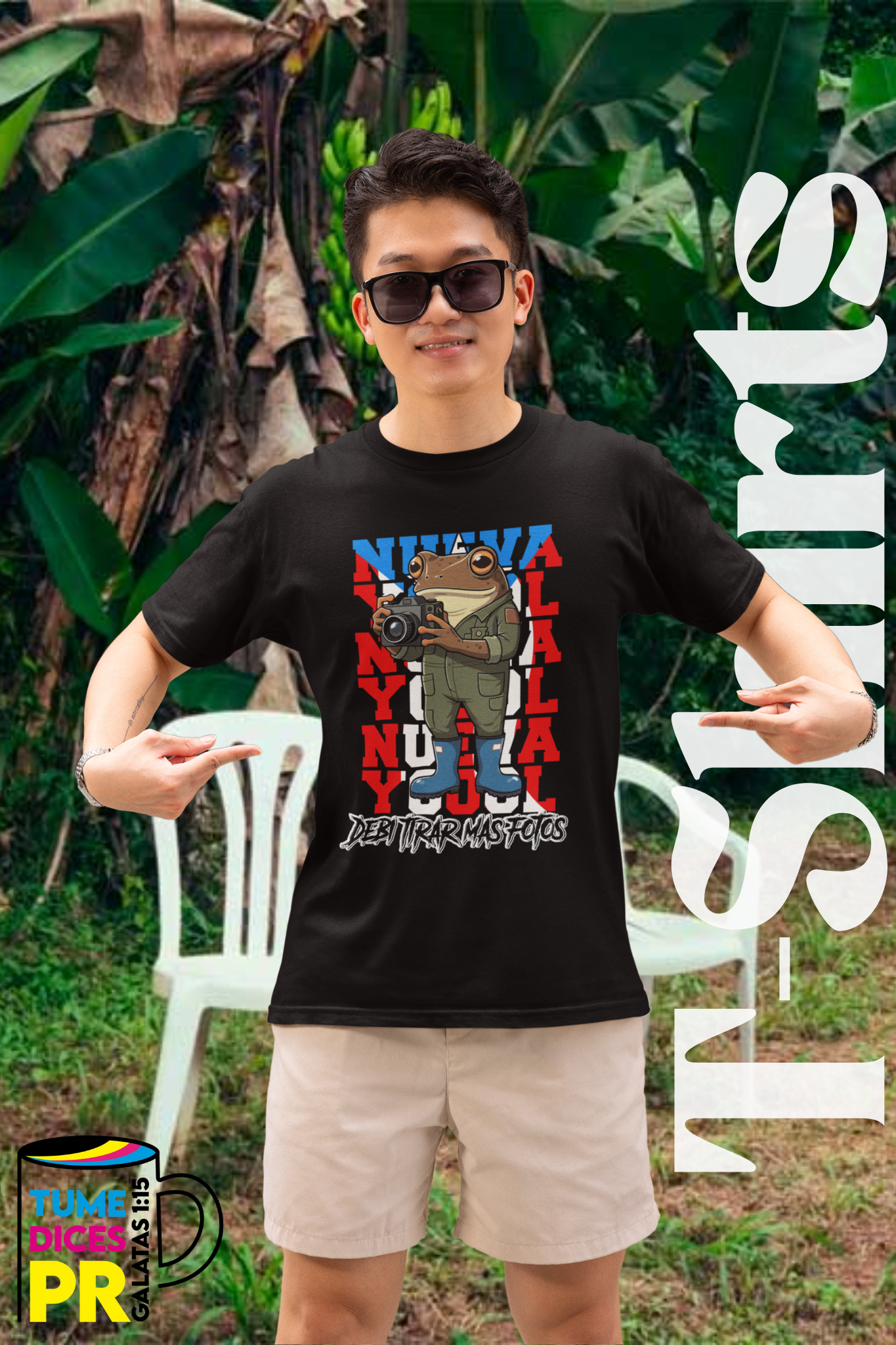 Camiseta BAD BUNNY DTMF 3
