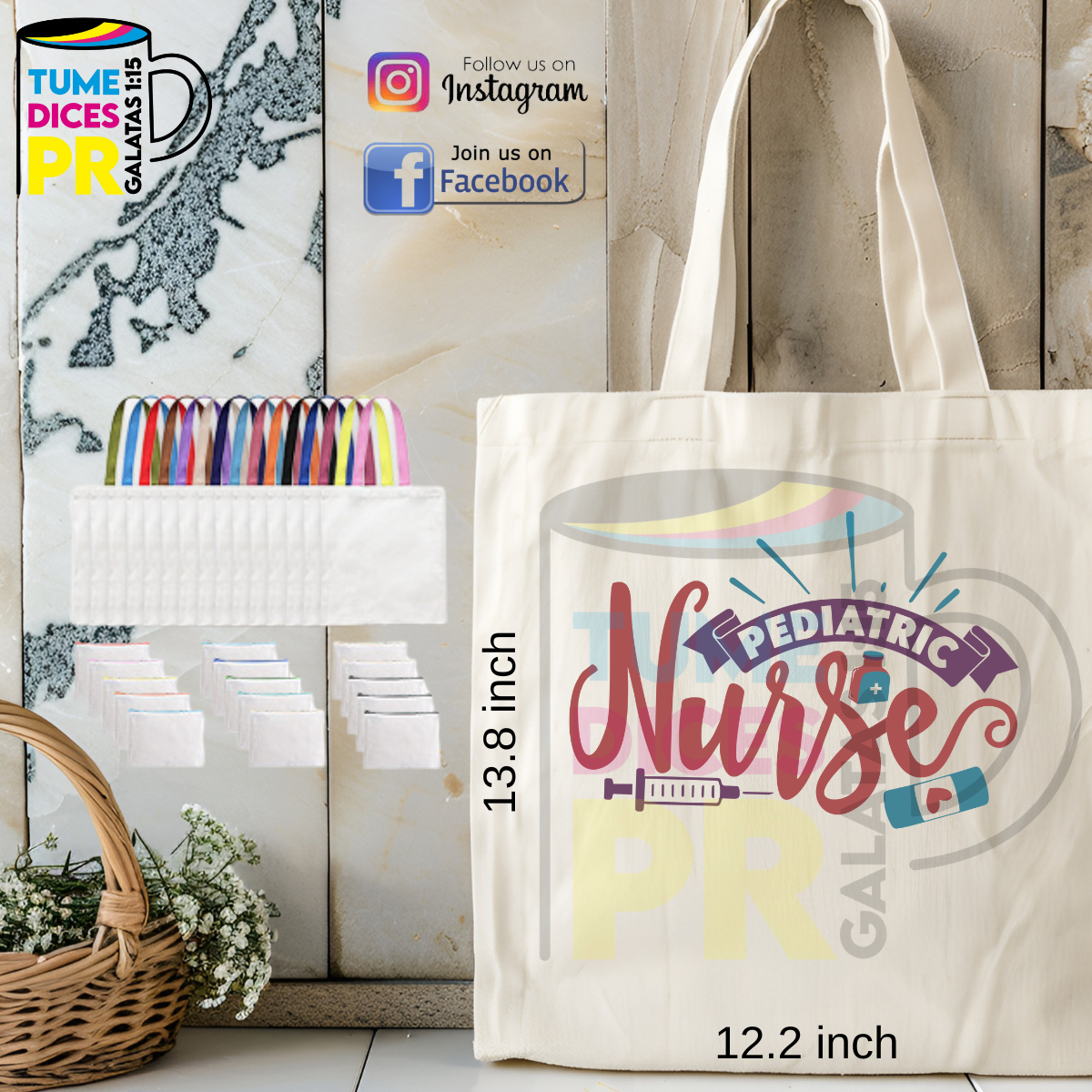 Tote Bags NURSE