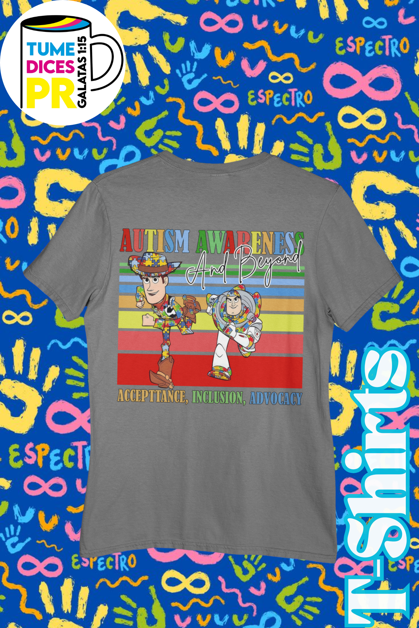 Camiseta AUTISMO 3