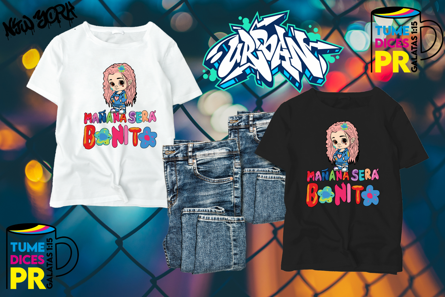 Camiseta URBANOS 8