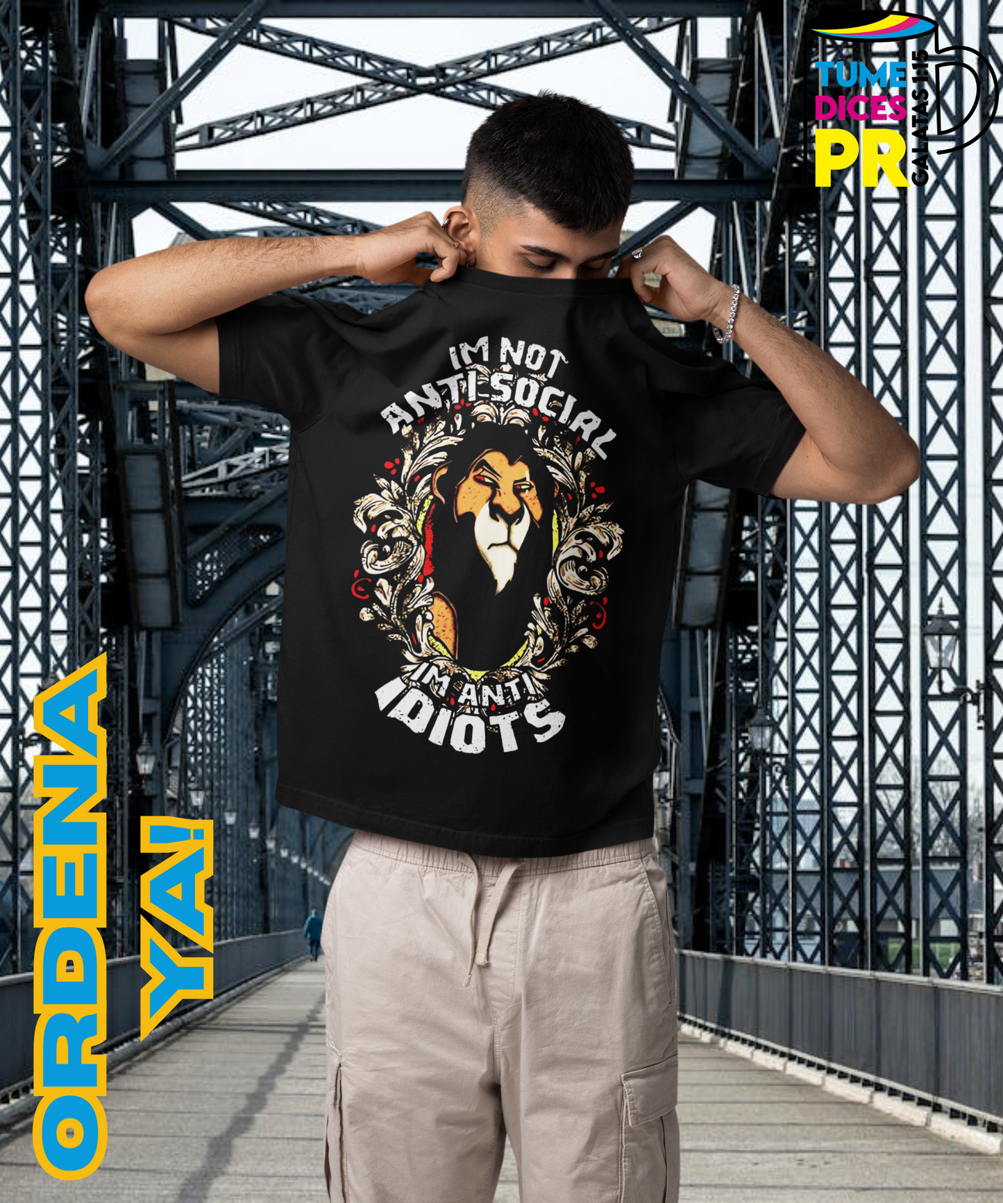Camiseta ANTISOCIAL