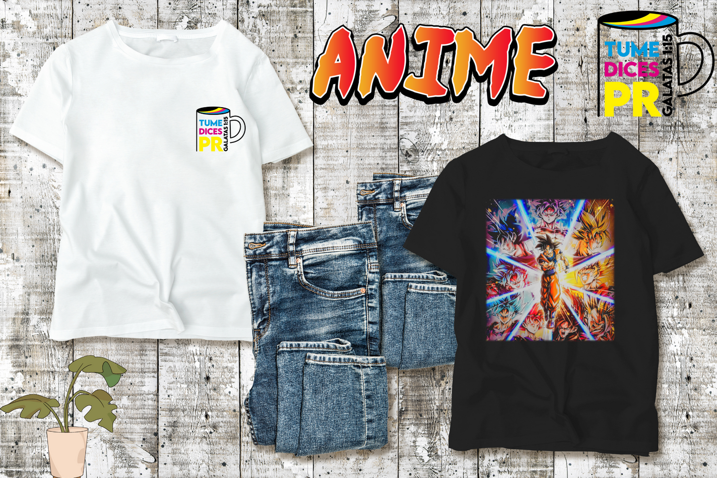 Camiseta ANIME