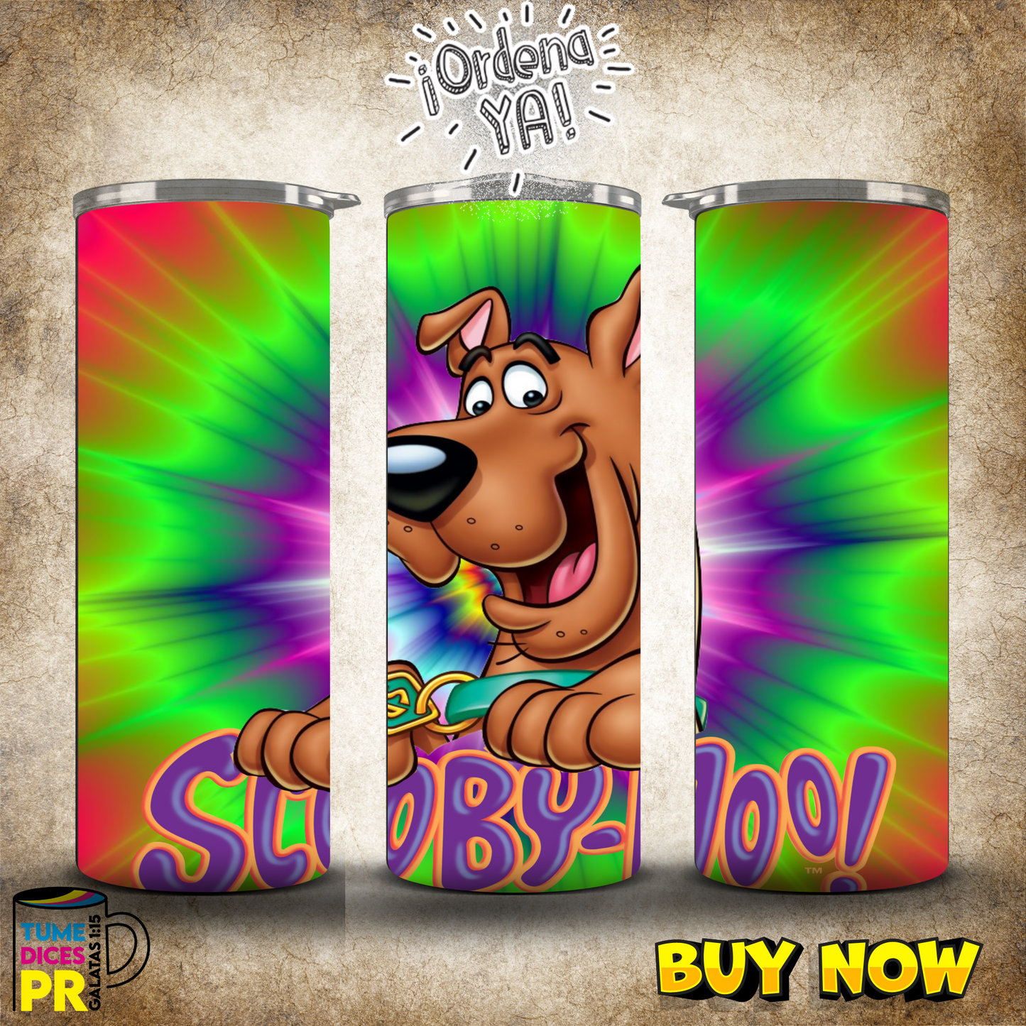 SCOOBY DOO Skinny Tumbler