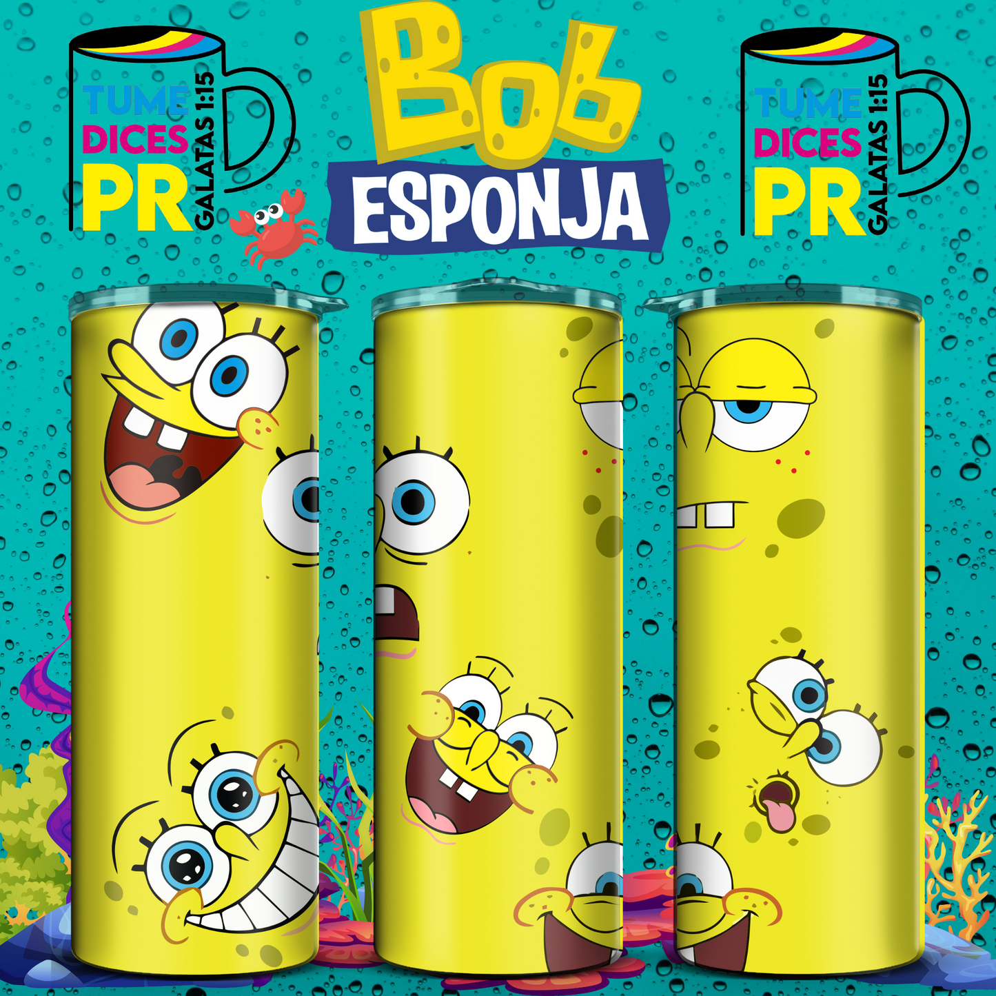 BOB ESPONJA Skinny Tumbler