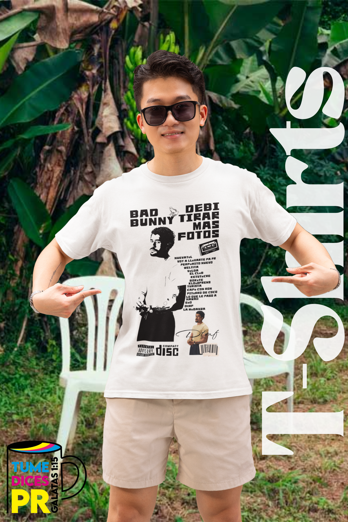 Camiseta BAD BUNNY DTMF