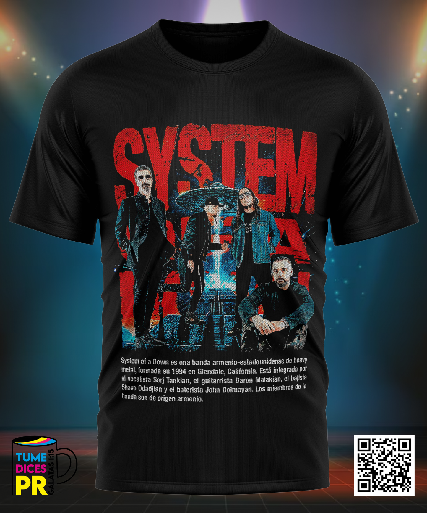 SYSTEM OF A DOWN Camisetas