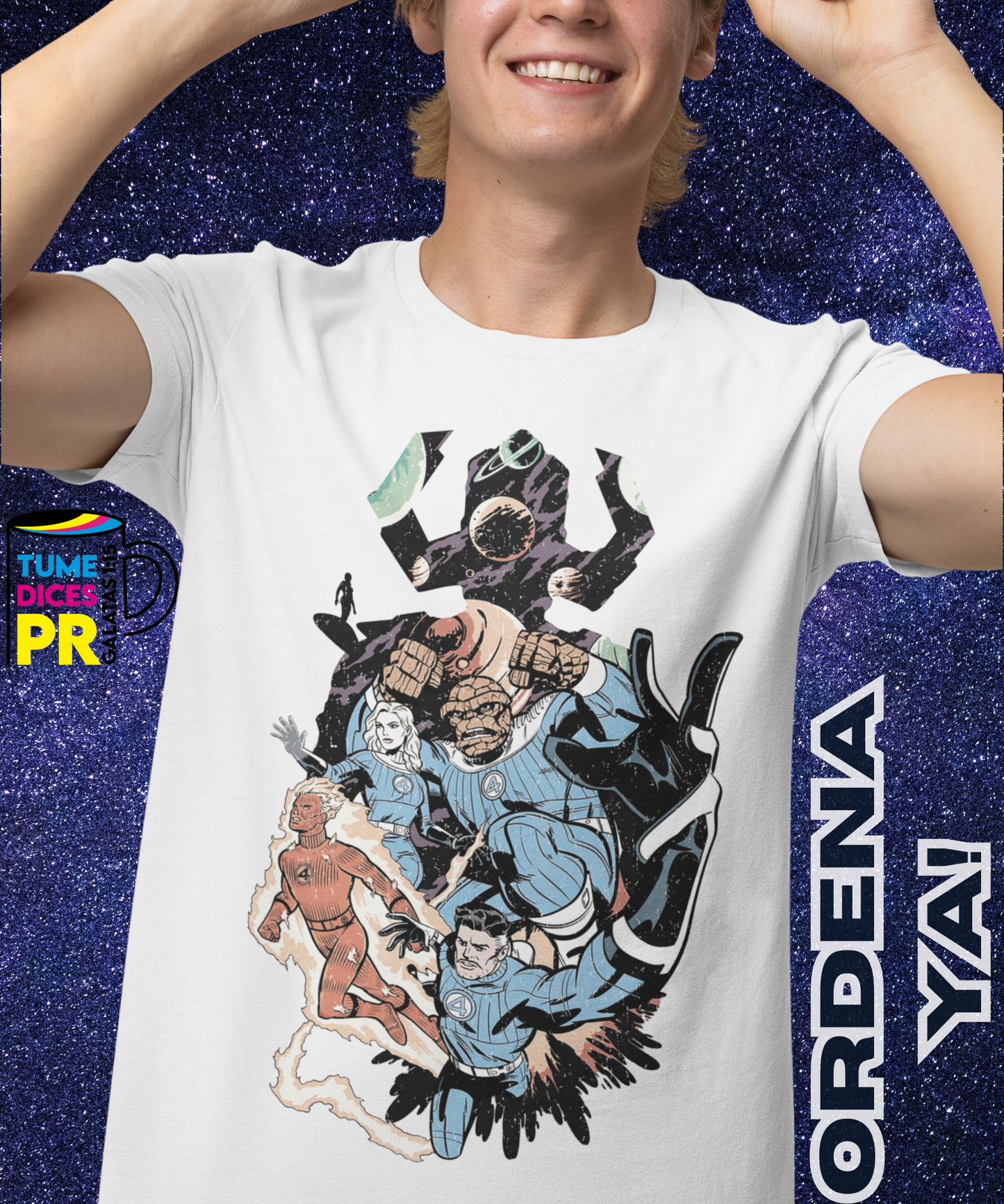 Camiseta 4 Fantasticos