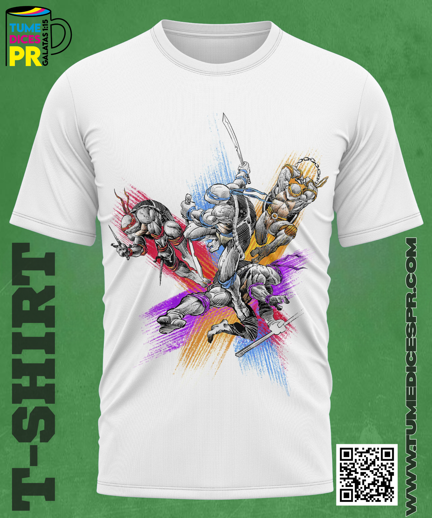 Camiseta NINJA TURTLES