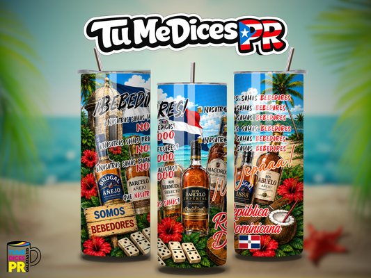 Tumbler Bebedores Skinny 20 oz | Personalizable | Mantiene frío y calor