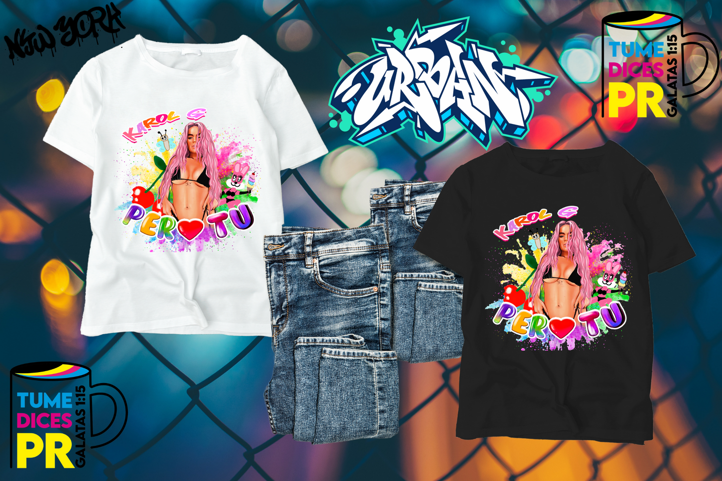 Camiseta URBANOS 8