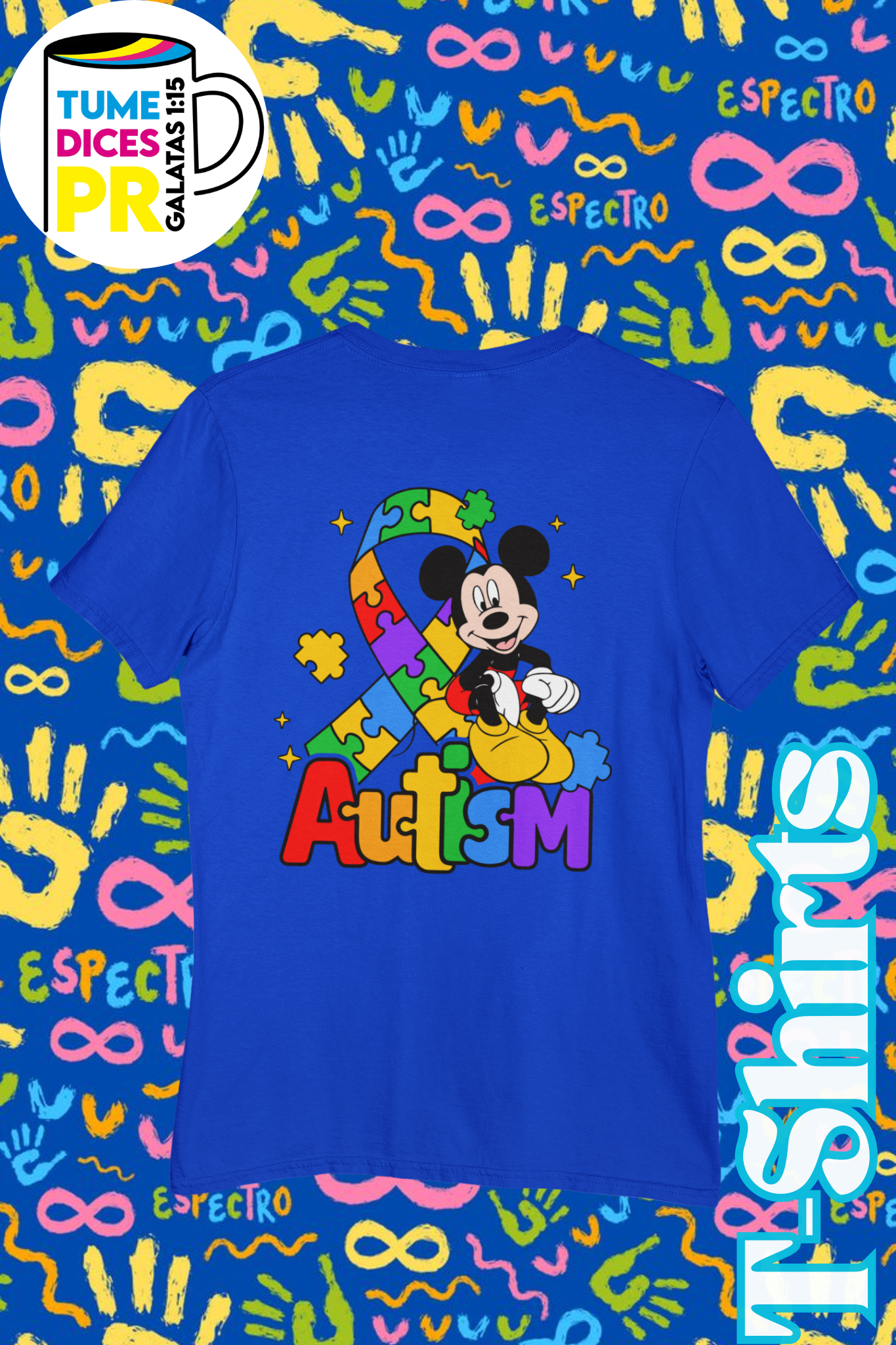 Camiseta AUTISMO 4